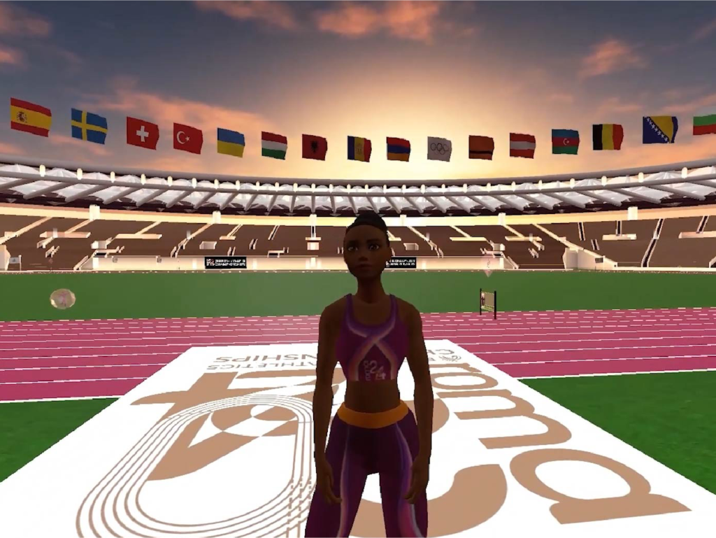 Metaverse Rome Larissa Iapichino inaugurates the Metaverse of Rome 2024 - Roma 2024